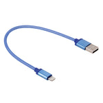 كابل بيانات / شاحن 1 متر برأس معدني على شكل شبكة 8 بن إلى USB