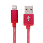 كابل بيانات / شاحن 1 متر برأس معدني على شكل شبكة 8 بن إلى USB