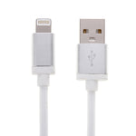 كابل بيانات / شاحن 1 متر برأس معدني على شكل شبكة 8 بن إلى USB