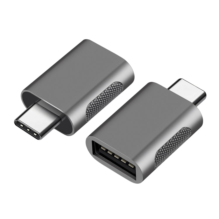 2 قطعة محول SBT-158 من USB-C / Type-C ذكر إلى USB 3.0 أنثى من سبيكة الزنك، SBT-158 أسود، SBT-158 ذهبي، SBT-158 وردي ذهبي، SBT-158 فضي