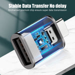 2 قطعة محول SBT-158 من USB-C / Type-C ذكر إلى USB 3.0 أنثى من سبيكة الزنك، SBT-158 أسود، SBT-158 ذهبي، SBT-158 وردي ذهبي، SBT-158 فضي