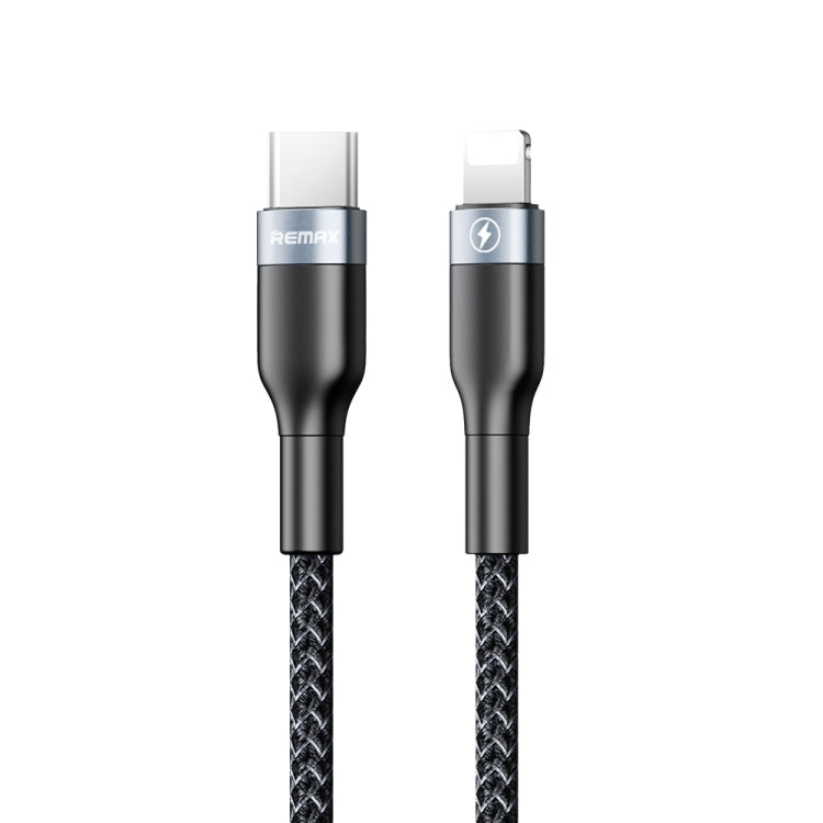 كابل بيانات شحن سريع REMAX RC-009i 1 متر 2.22 أمبير USB-C / Type-C إلى 8 دبابيس 20 واط PD