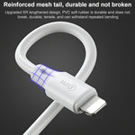 كابل بيانات شحن احترافي WK WDC-103 3A 3 في 1 8 دبابيس + Micro USB + Type-C / USB-C، الطول: 1.15 متر