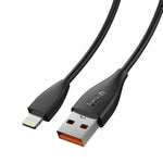 كابل بيانات شحن سريع IVON CA87 USB إلى 8 دبابيس TPE، طول الكابل: 1 متر، 8 دبابيس