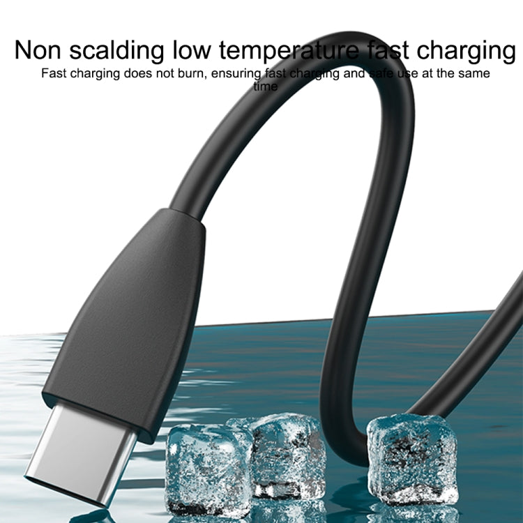 كابل بيانات شحن سريع IVON CA87 USB إلى 8 دبابيس TPE، طول الكابل: 1 متر، 8 دبابيس