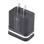شاحن سريع متعدد الوظائف USB بقوة 20 واط PD + QC3.0، قابس أمريكي