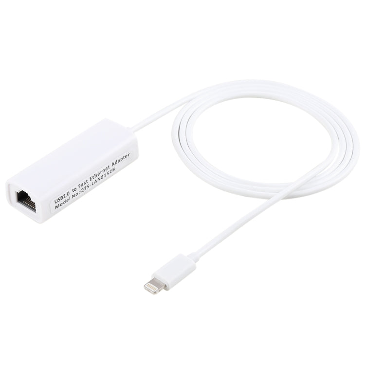 كابل محول شبكة إيثرنت LAN QTS-LAN8152B 1 متر 8 دبابيس إلى RJ45