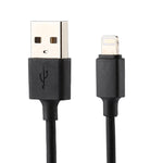 For iPhone 5V 2.1A Intellgent Identification USB Charger with 1m USB to 8 Pin Charging Cable, EU Plug