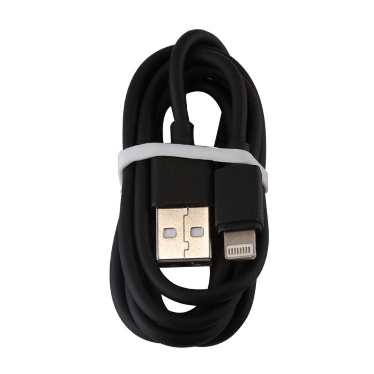 For iPhone 5V 2.1A Intellgent Identification USB Charger with 1m USB to 8 Pin Charging Cable, EU Plug