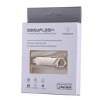 ذاكرة فلاش على شكل سلسلة مفاتيح 2 في 1 USB 2.0 و 8 دبابيس بسعة 32 جيجابايت، RQW-10F