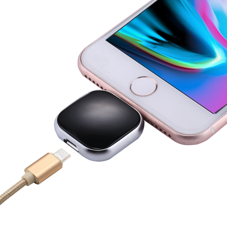 RQW-18S فلاش درايف متعدد الوظائف 8 بن بسعة 128 جيجابايت مع كابل USB / Micro USB إلى Micro USB، RQW-18S أسود