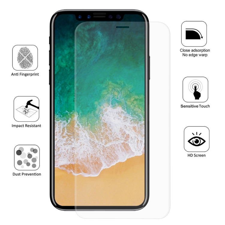 ENKAY Hat-Prince 0.1mm 3D Full Screen Protector Explosion-proof Hydrogel Film for  iPhone XS Max , TPU+TPE+PET Material, iPhone XS Max