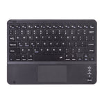 X-11BC Skin Plain Texture Detachable Bluetooth Keyboard Tablet Case for iPad Pro 11 inch 2020 / 2018, with Touchpad & Pen Slot