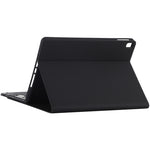 TG109BC Detachable Bluetooth Black Keyboard + Microfiber Leather Tablet Case for iPad Air 2020, with Touch Pad & Pen Slot & Holder, TG109BC
