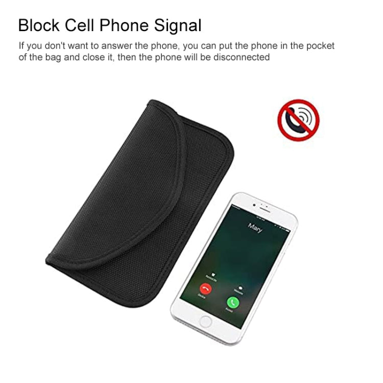 Universal Signal Blocker Oxford Cloth Shield Case Pouch Bag For Mobile Phones Below 5.8 inch, Size: 20*10cm, 20x10cm Black, 20x10cm Pink, 20x10cm Khaki