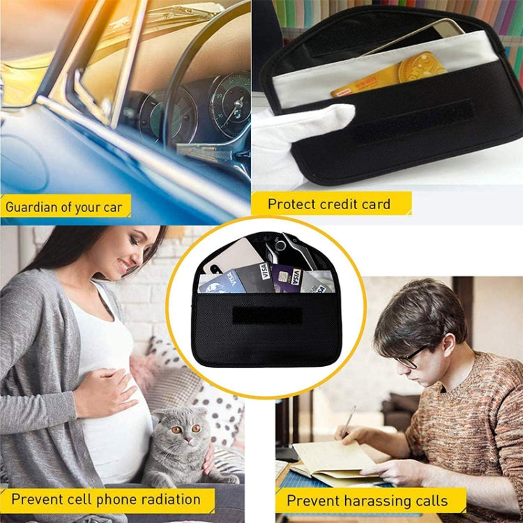 Universal Signal Blocker Oxford Cloth Shield Case Pouch Bag For Mobile Phones Below 5.8 inch, Size: 20*10cm, 20x10cm Black, 20x10cm Pink, 20x10cm Khaki