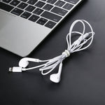 GL069 8 Pin Port Bluetooth Module Pop-up Window Wired Stereo Earphones with Mic, GL069