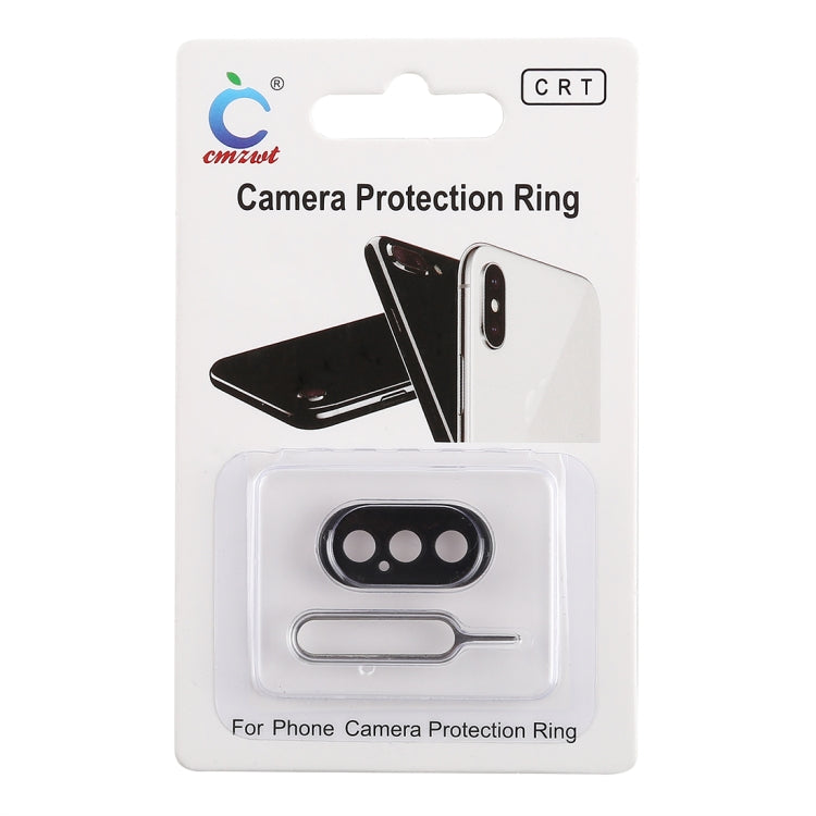 Rear Camera Lens Protection Ring Cover with Tray Eject Tool Needle For iPhone XS Max, iPhone XS Max, iPhone XS Max Blue