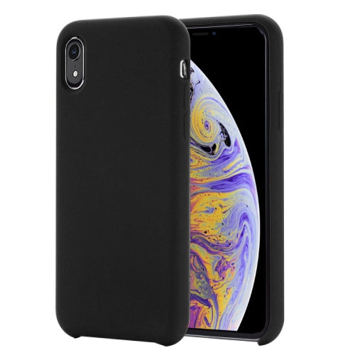For iPhone XR Four Corners Full Coverage Liquid Silicone Case, For XR, XR