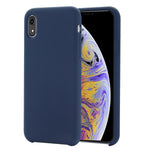 For iPhone XR Four Corners Full Coverage Liquid Silicone Case, For XR, XR
