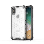 For iPhone X / XS Shockproof Honeycomb PC + TPU Protective Case, For iPhone X / XS