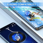سماعة أذن بلوتوث صغيرة TWS F9-8 مع إلغاء الضوضاء CVC8.0 تعمل باللمس وصندوق شحن، تدعم شاشة LED ثلاثية للبطارية وحامل هاتف ومكالمات ومساعد صوتي، F9-8
