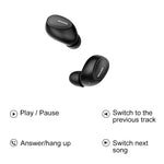 awei T6 TWS Bluetooth V5.0 Ture Wireless Sports Headset with Charging Case