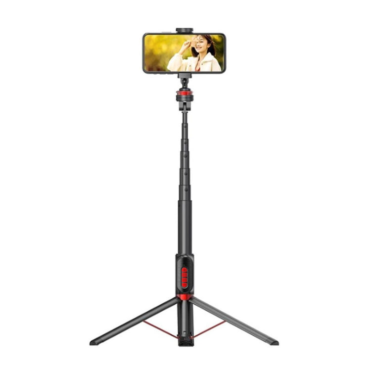 Aluminum Alloy Mobile Phone Bluetooth Selfie Stick Live Floor Tripod Bracket, Height: 1.5m, Height: 1.5m
