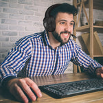 ONIKUMA K19 Single Plug Light Adjustable Gaming Headphone with Microphone