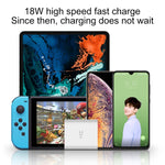 شاحن سريع أصلي من شاومي Youpin ZMI بقوة 20 واط مع محول طاقة وكابل شحن Type-C / USB-C إلى 8 دبابيس، قابس الولايات المتحدة