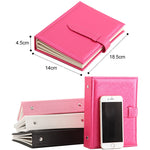 Kreatives, tragbares Ohrstecker-Präsentationsregal in Buchform und Schmuckaufbewahrungsbox