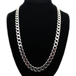 Europe and America Fashion Alloy Chain Hip Hop Simple Long Necklace, Width: 12mm, Length: 80cm