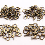 1000 PCS 12mm DIY Jewelry Accessories High-quality Alloy Lobster Claw, 1000 PCS
