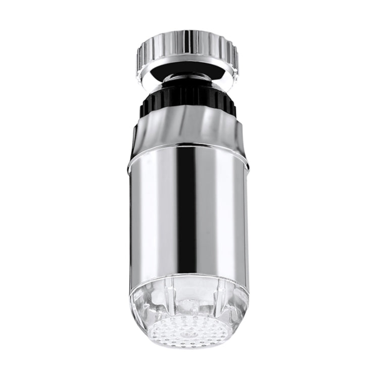 مصباح صنبور LED RGB مع حساس درجة حرارة ABS LED SDF-B2، حجم: 78 × 28 مم، واجهة: 22 مم (فضي)، SDF-B2
