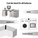 21 inches Gas Stove Slit Strip Antifouling Dustproof Waterproof Kitchen Sealing Strip, 21 inches (White), 21 inches, 21 inches (Black)