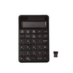 MC-56AG 2 in 1 2.4G USB Numeric Wireless Keyboard  & Calculator with LCD Display