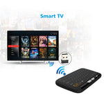 H18 2.4GHz Mini Wireless Air Mouse QWERTY Keyboard with Touchpad / Vibration for PC, TV, H18 Wireless Keyboard