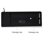 DS-8900 PS / 2 Interface Prevent Water Splashing Laser Engraving Character One-piece Wired Trackball Keyboard, Length: 1.5m, DS-8900 PS/2