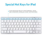 WB-8022 Ultra-thin Wireless Bluetooth Keyboard, Arabic Keys, Arabic Keys