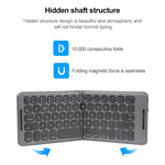 B088 Universal Mini Foldable Three-channel Bluetooth Wireless Keyboard, B088