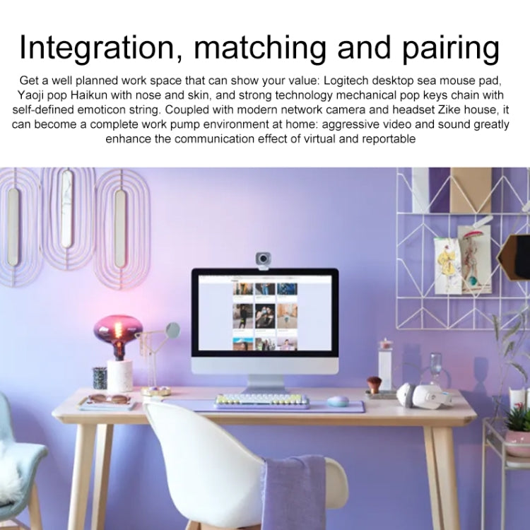 Logitech Keyboard Mouse Desk Mat Pad