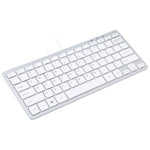 450 78 Keys Ultra-thin USB Wired Keyboard