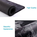 Extended Large Anti-Slip World Map Pattern Soft Rubber Smooth Cloth Surface Game Mouse Pad Keyboard Mat, Size: 70 x 30cm, Size: 70 x 30cm