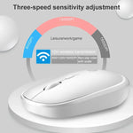 ZGB 8820 Candy Color Wireless Keyboard + Mouse Set, 8820 (Black), 8820 (White)