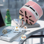 Mini Cute Personality Household / Vehicle Handheld Desk Table Keyboard Vacuum Cleaner, Size: 8x6x6cm