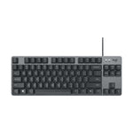Logitech K835 Mini Mechanical Wired Keyboard, Green Shaft, Green Shaft
