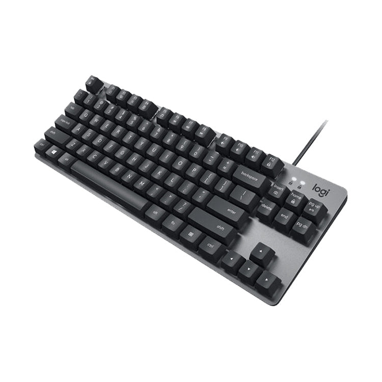 Logitech K835 Mini Mechanical Wired Keyboard, Green Shaft, Green Shaft
