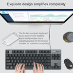 Logitech K835 Mini Mechanical Wired Keyboard, Green Shaft, Green Shaft