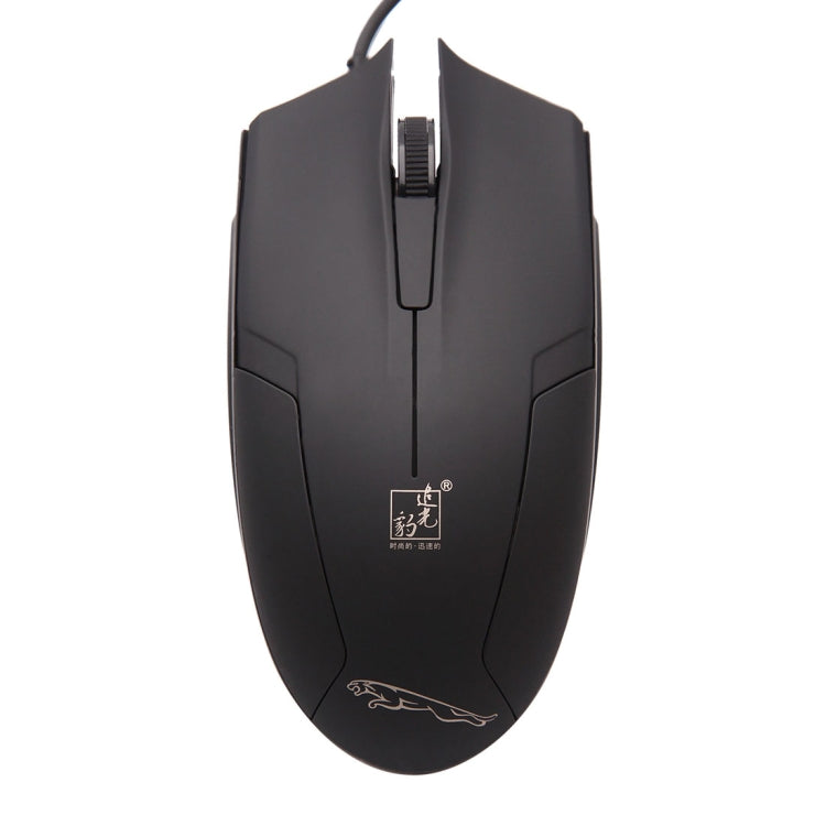 فأرة ألعاب بصرية سلكية USB عالمية Chasing Leopard 119، الطول: 1.45 م، 119 أسود، 119 أسود نفاث، 119 أبيض