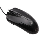 Chasing Leopard 119 USB Universal Wired Optical Gaming Mouse, Length: 1.45m, 119 Jet Black, 119 White, 119 Black